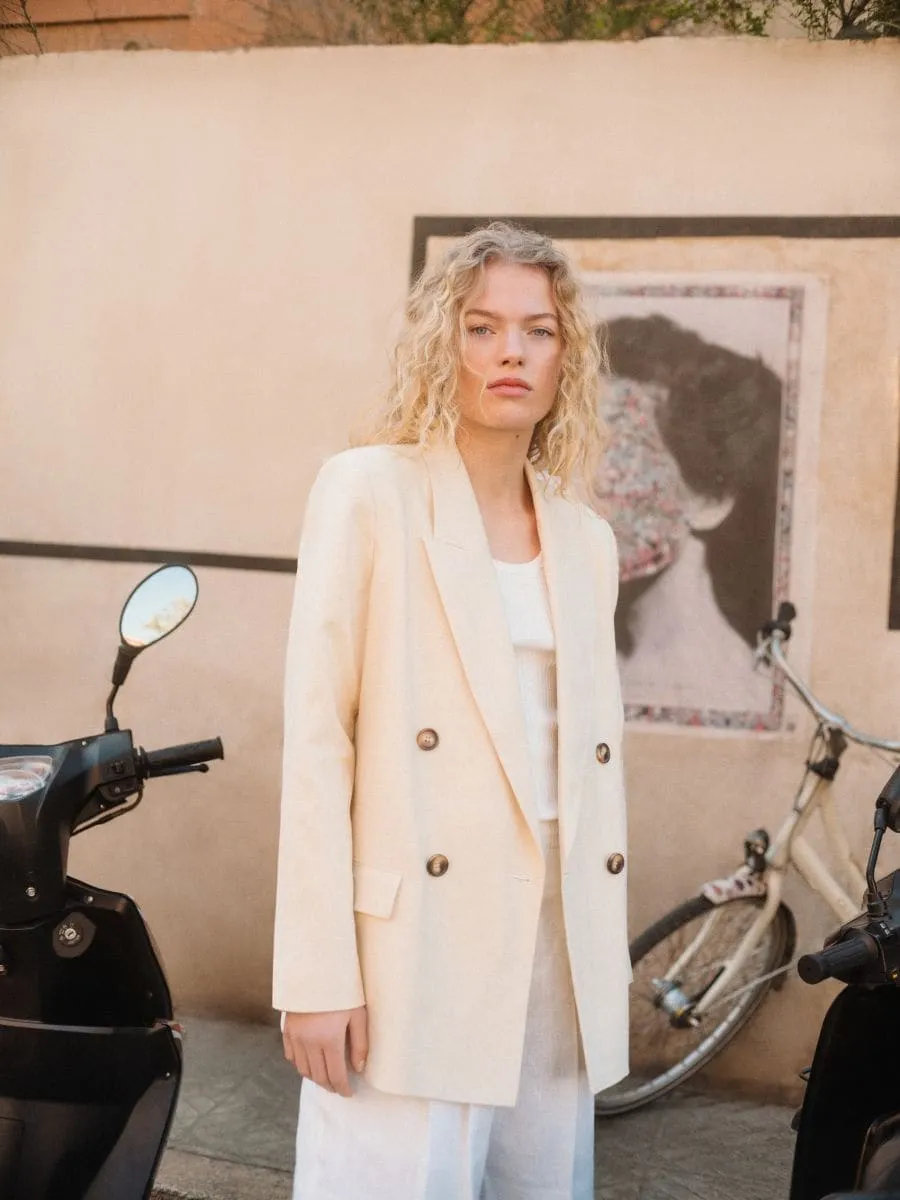 Linen blazer