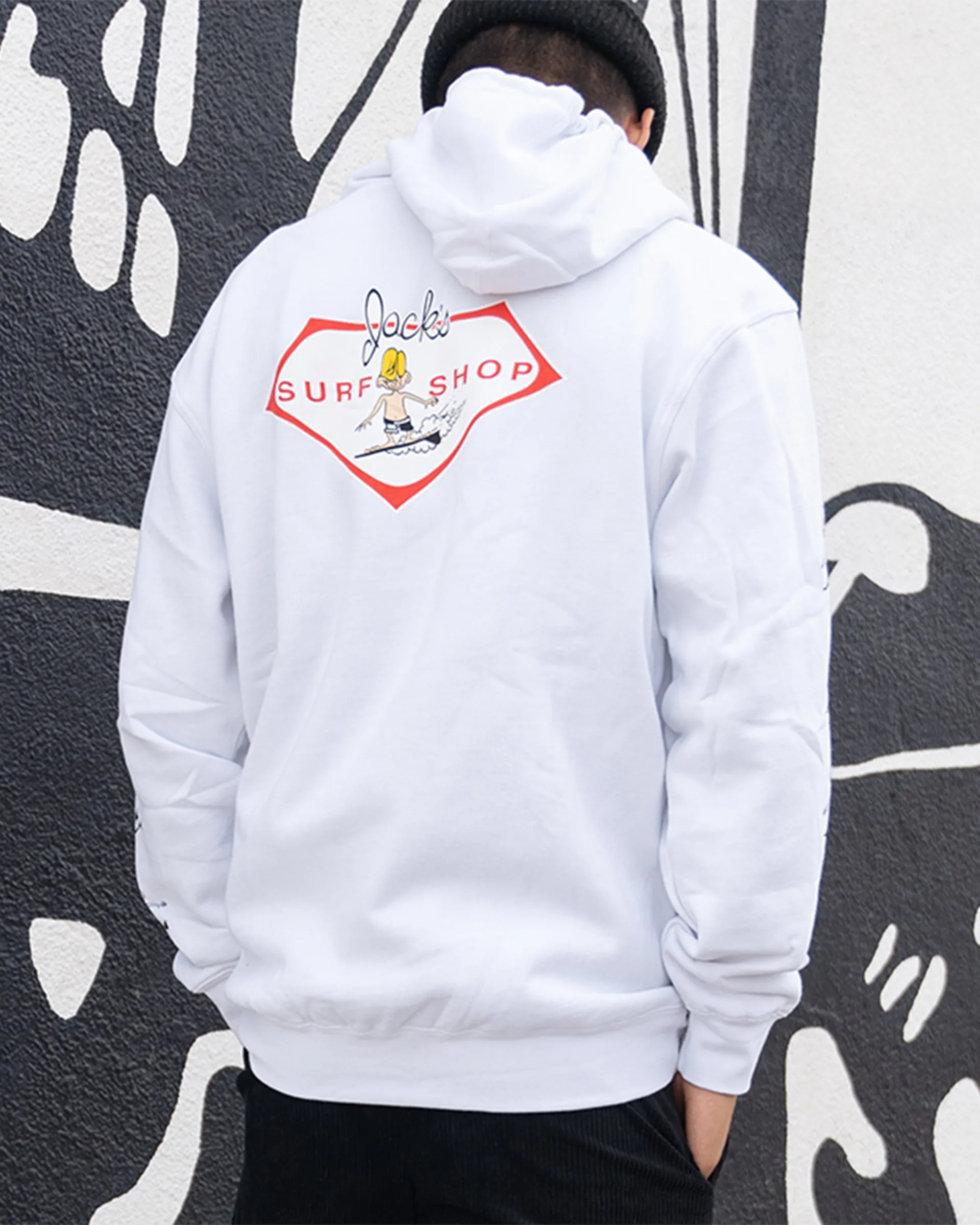 Little Dude Classic Pullover Hoodie - White