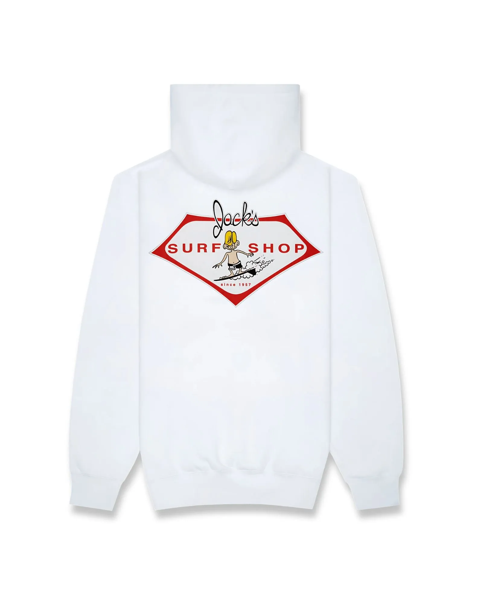 Little Dude Classic Pullover Hoodie - White