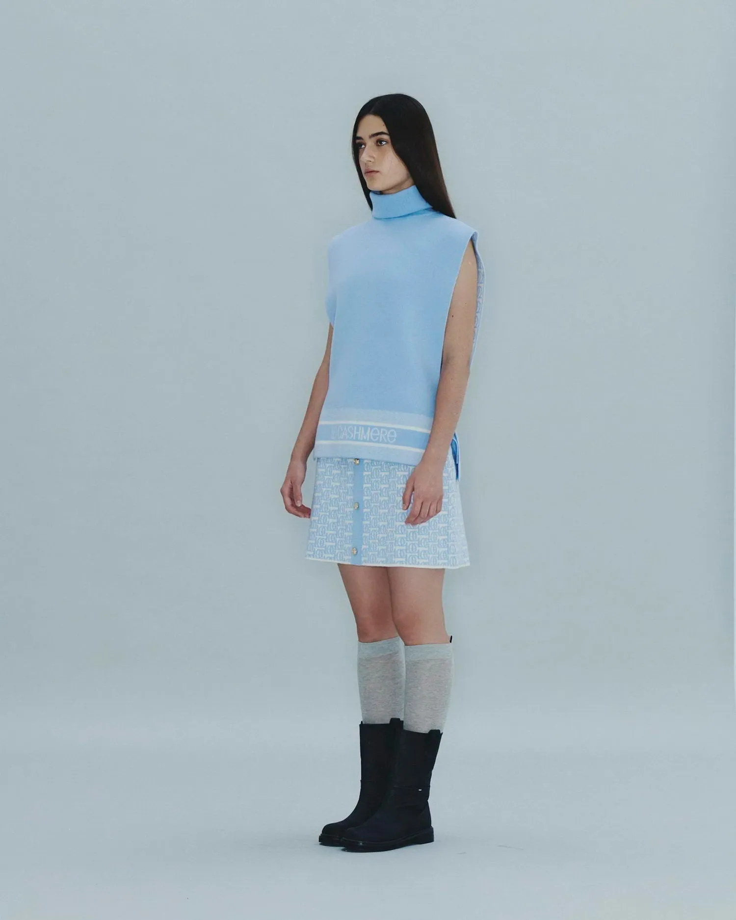Logo-Jacquard Vest