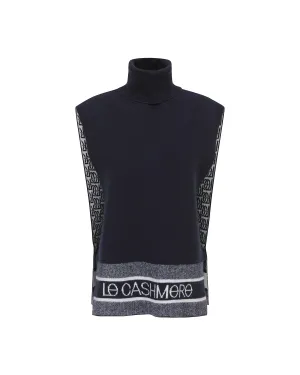 Logo-Jacquard Vest
