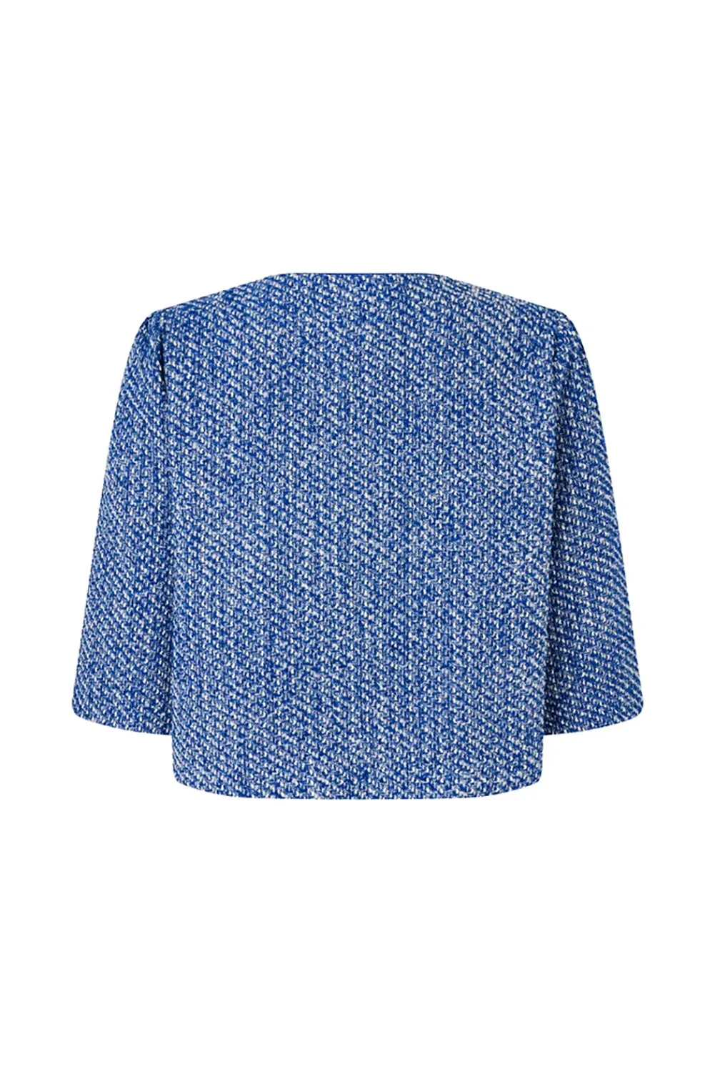 Lollys Laundry | TrineLL Short Jacket 3/4 - Dark Navy