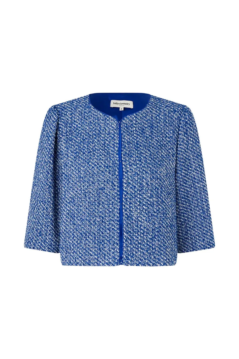 Lollys Laundry | TrineLL Short Jacket 3/4 - Dark Navy
