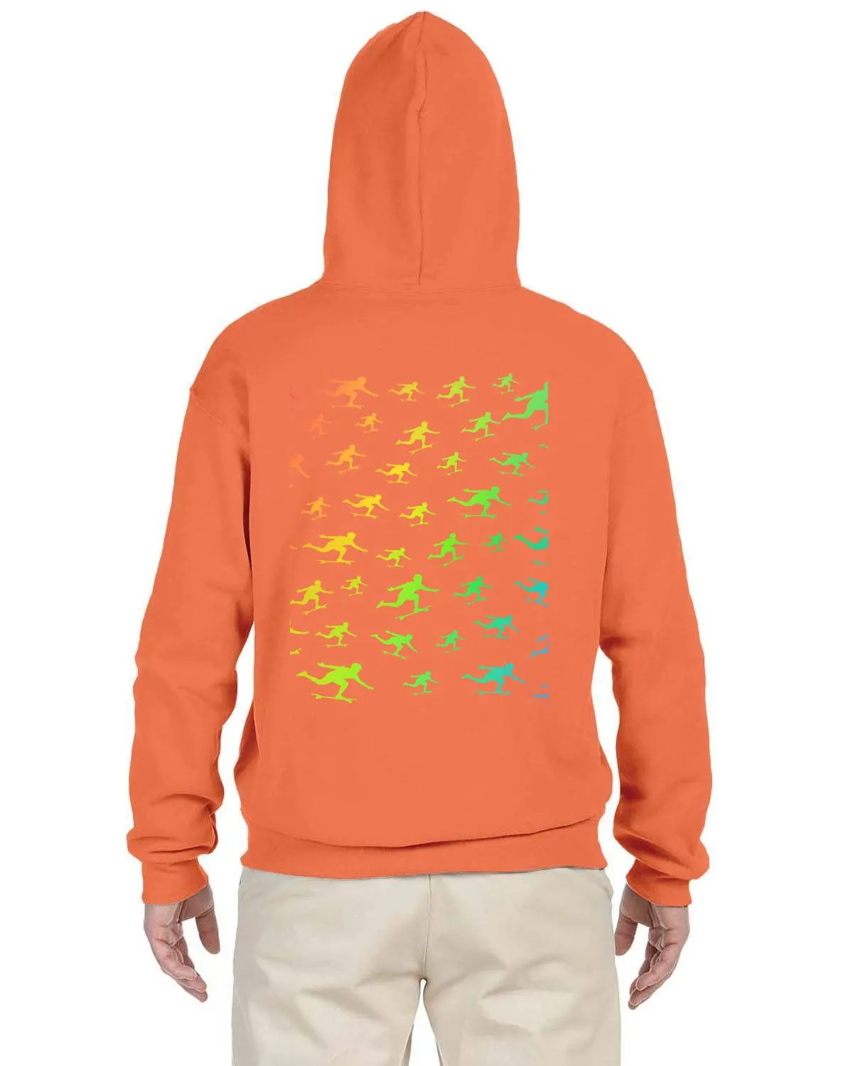 Longboard Living Hoodie - Monogram Spectrum