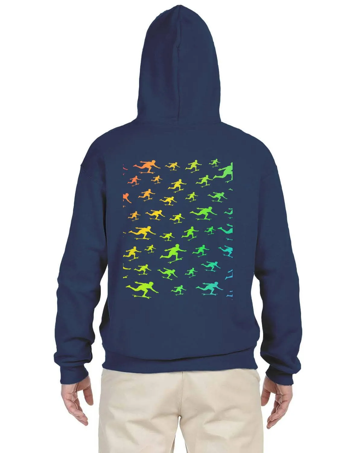 Longboard Living Hoodie - Monogram Spectrum