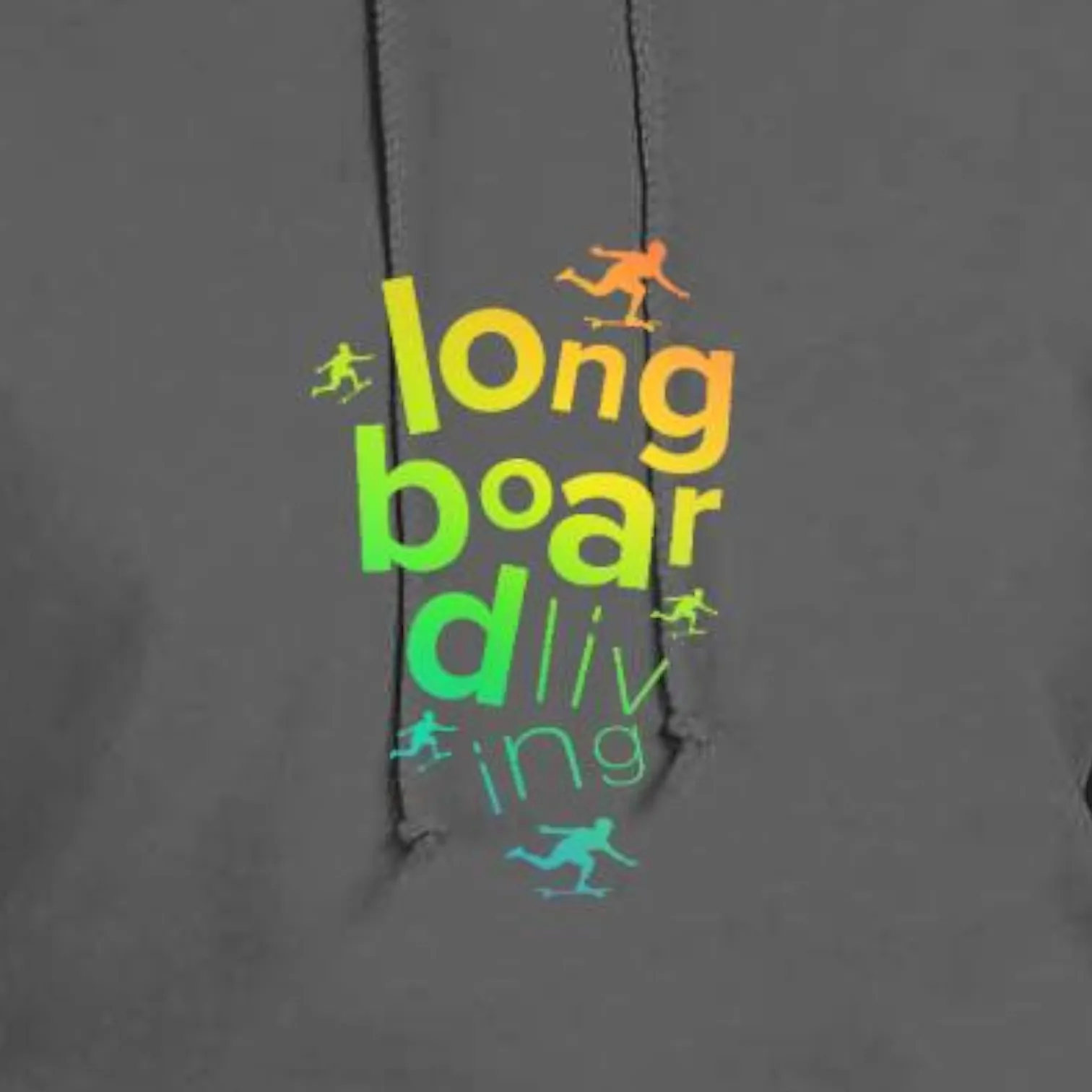 Longboard Living Hoodie - Monogram Spectrum