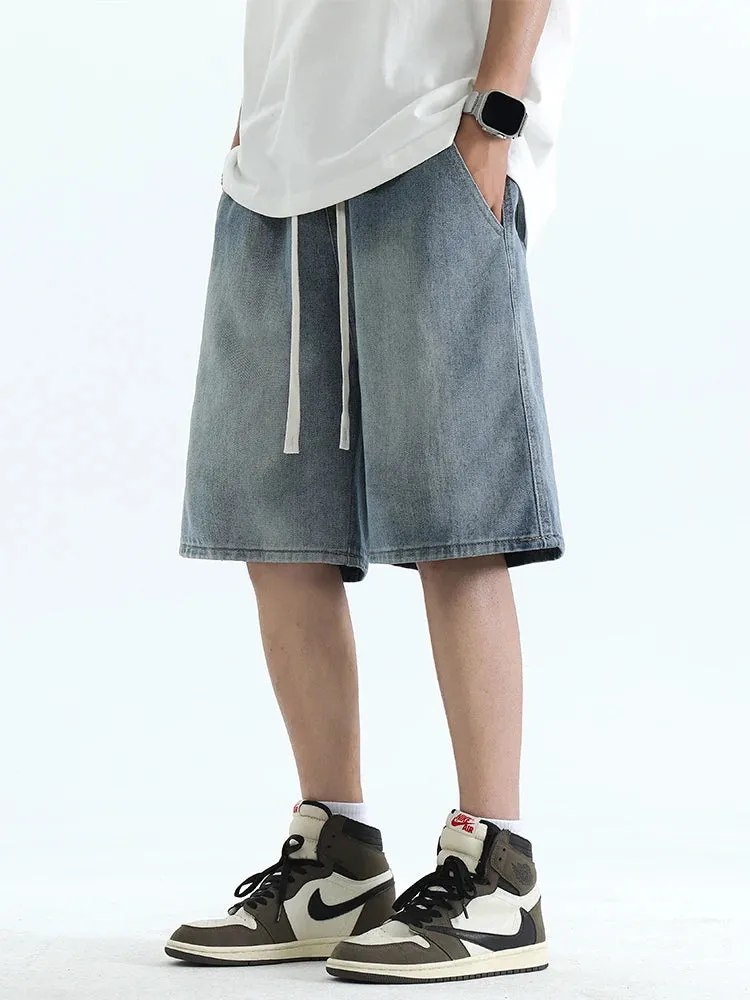 Loose Baggy Jean Shorts