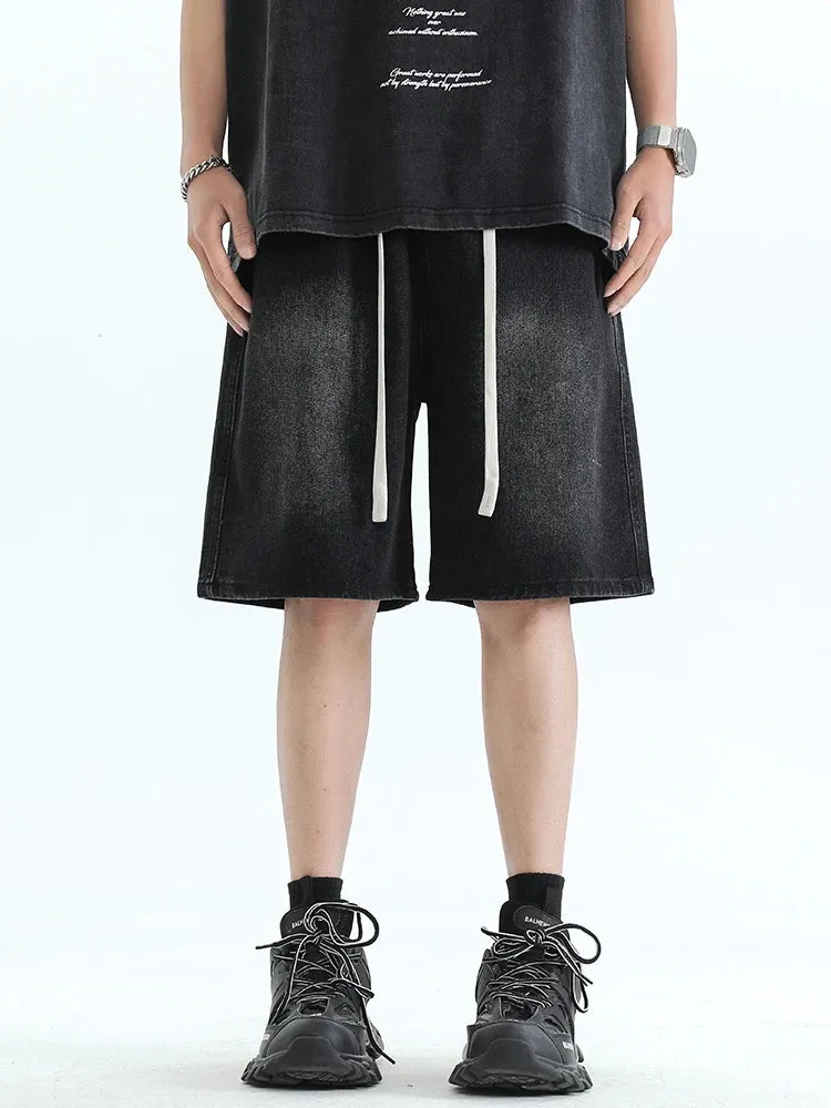 Loose Baggy Jean Shorts