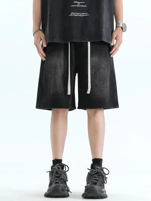 Loose Baggy Jean Shorts