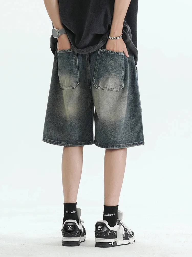 Loose Baggy Jean Shorts