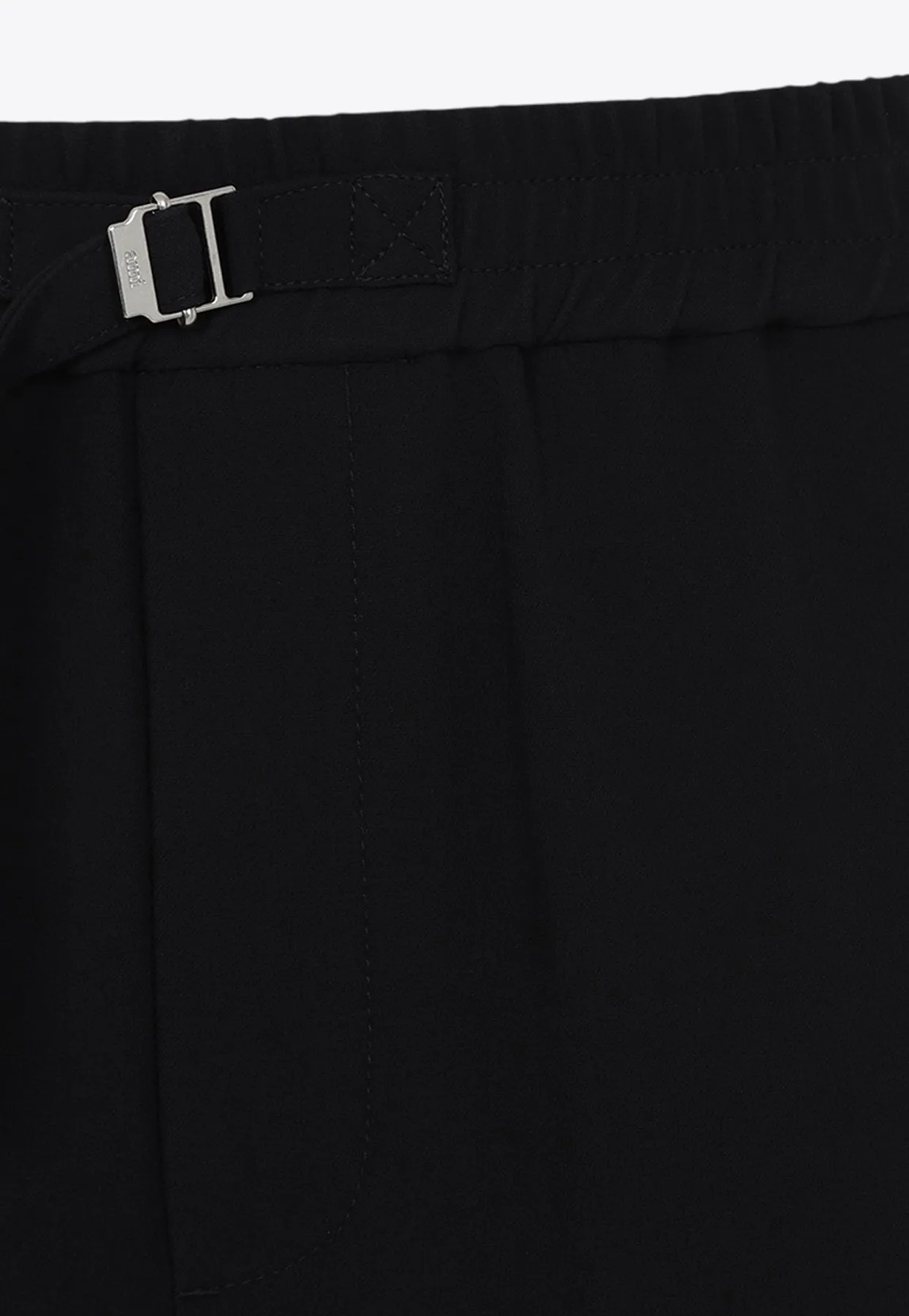 Loose Elasticated Bermuda Shorts