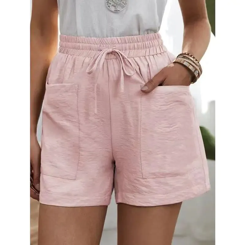 Loose Linen Casual Shorts for Women