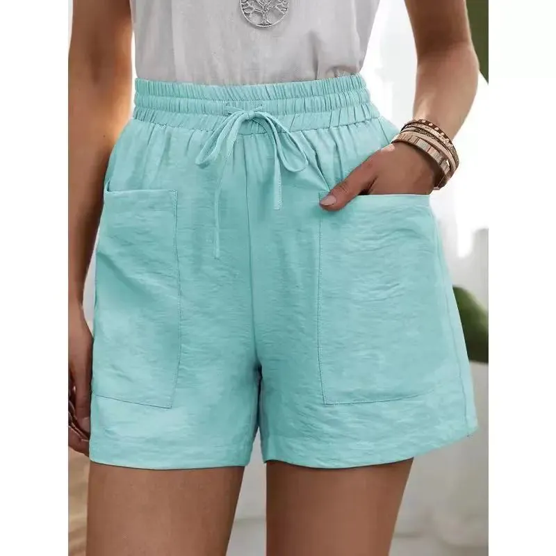 Loose Linen Casual Shorts for Women