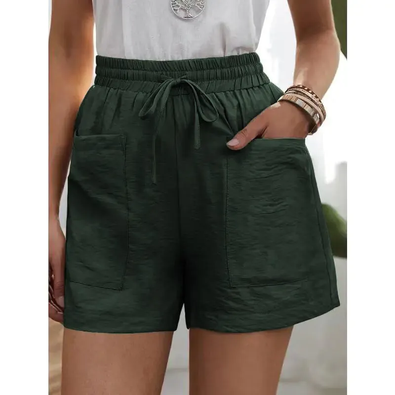 Loose Linen Casual Shorts for Women