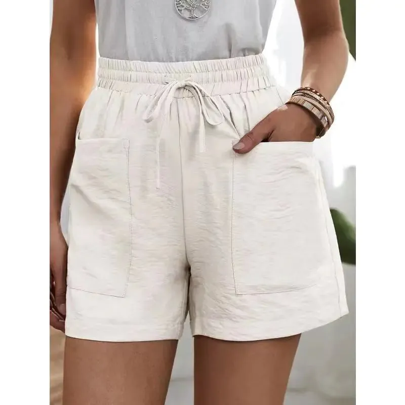 Loose Linen Casual Shorts for Women