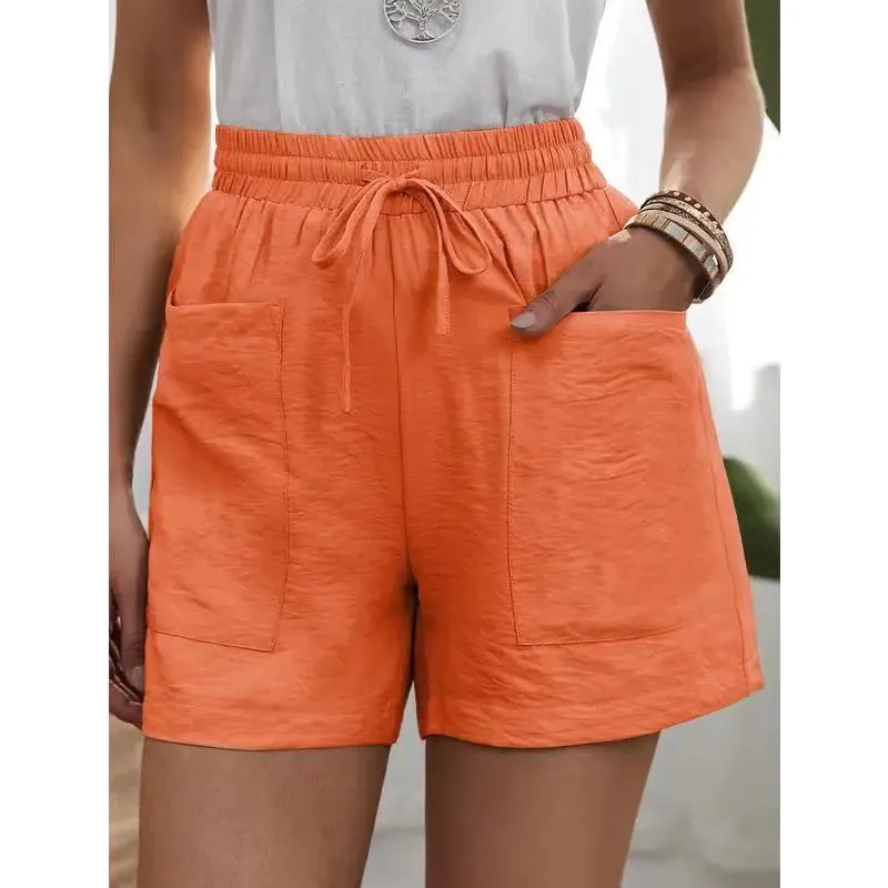 Loose Linen Casual Shorts for Women
