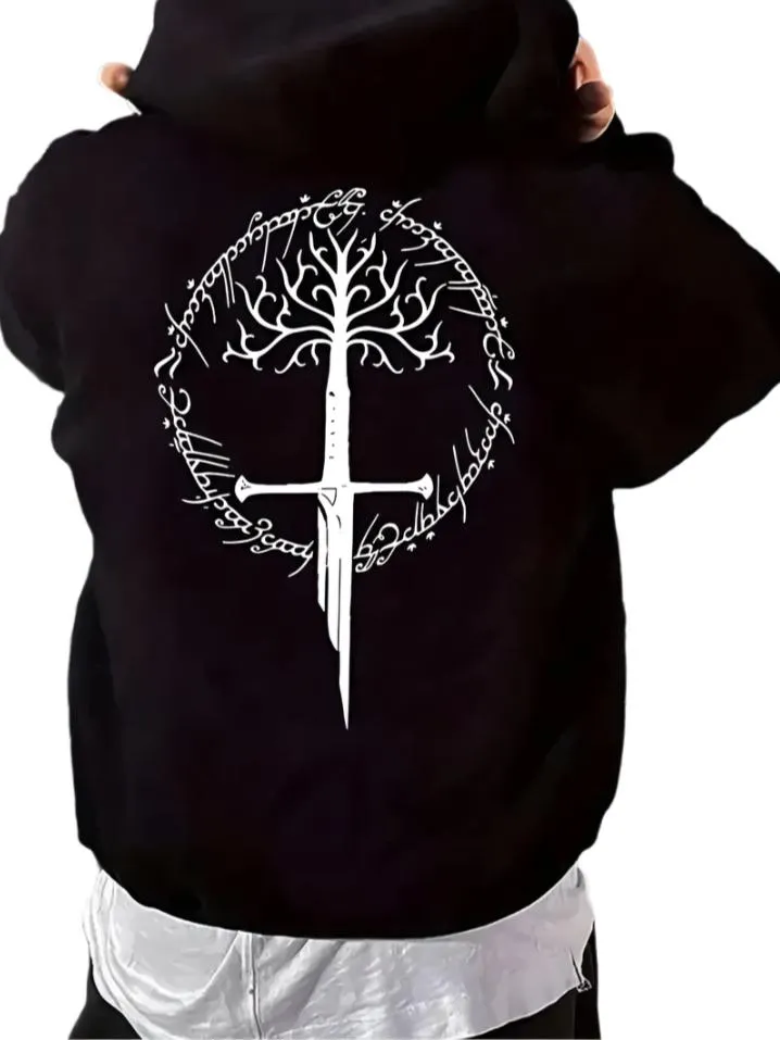 Lord Of The Rings Design Hoodie
