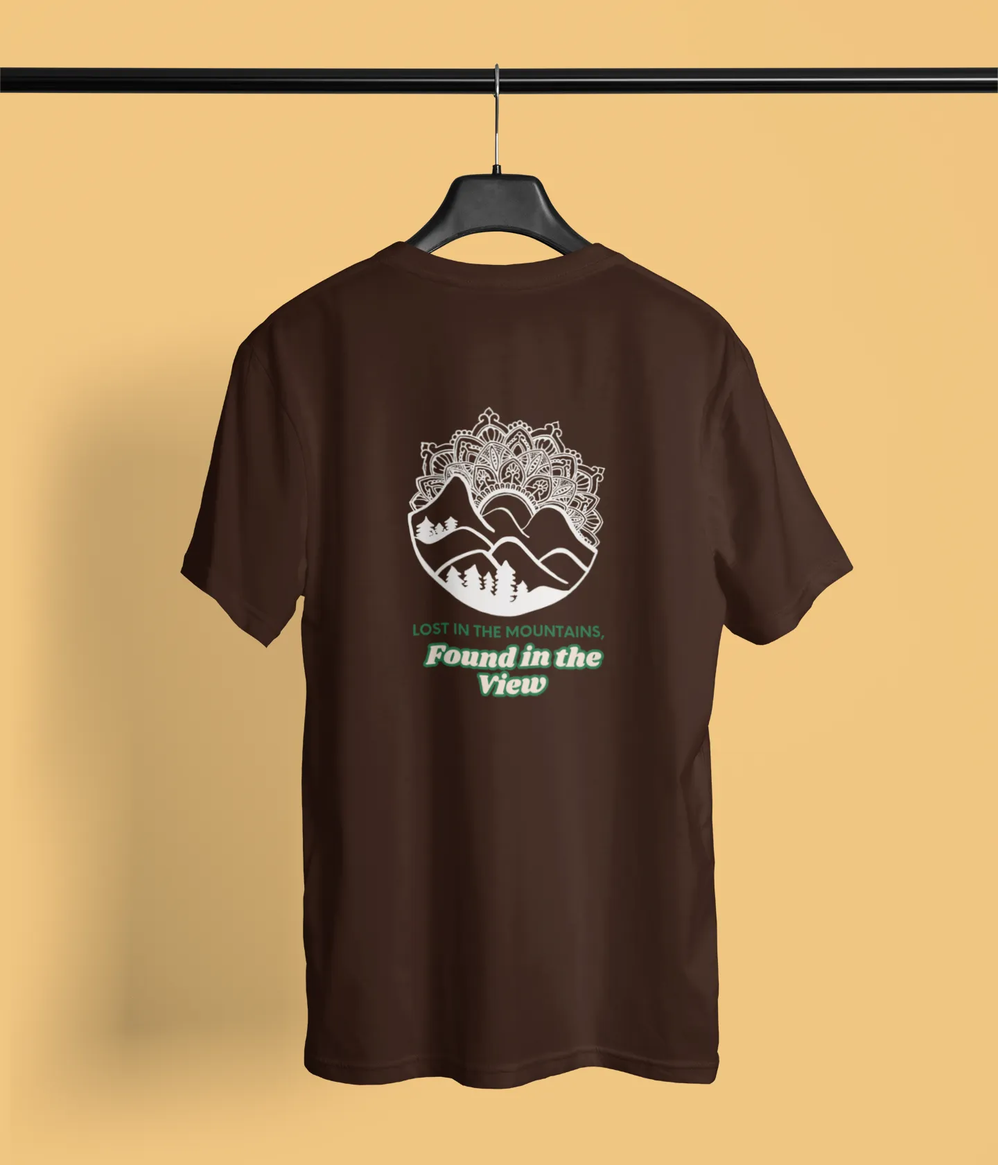Lost In The Mountains - Unisex Classic T-Shirt - Dark