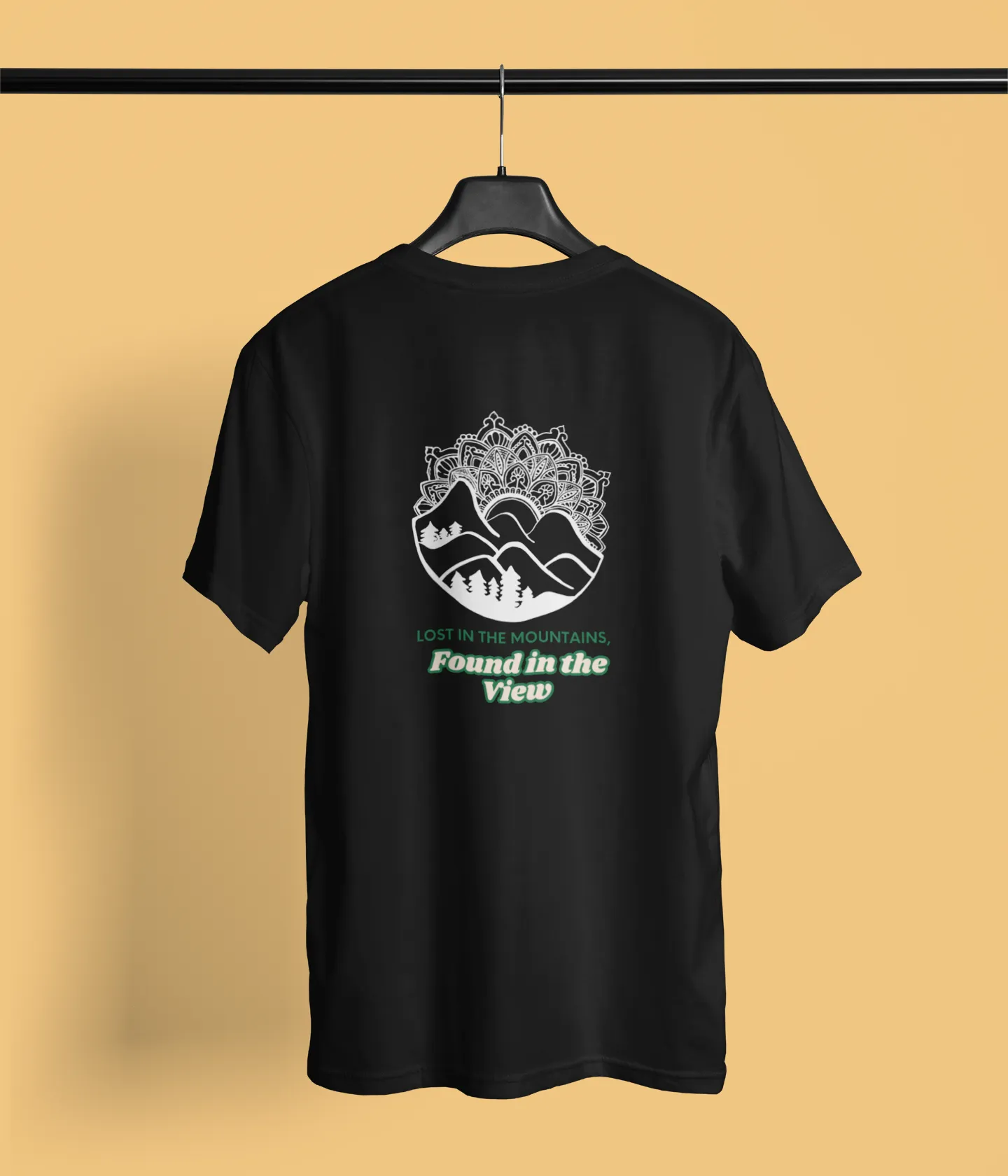 Lost In The Mountains - Unisex Classic T-Shirt - Dark
