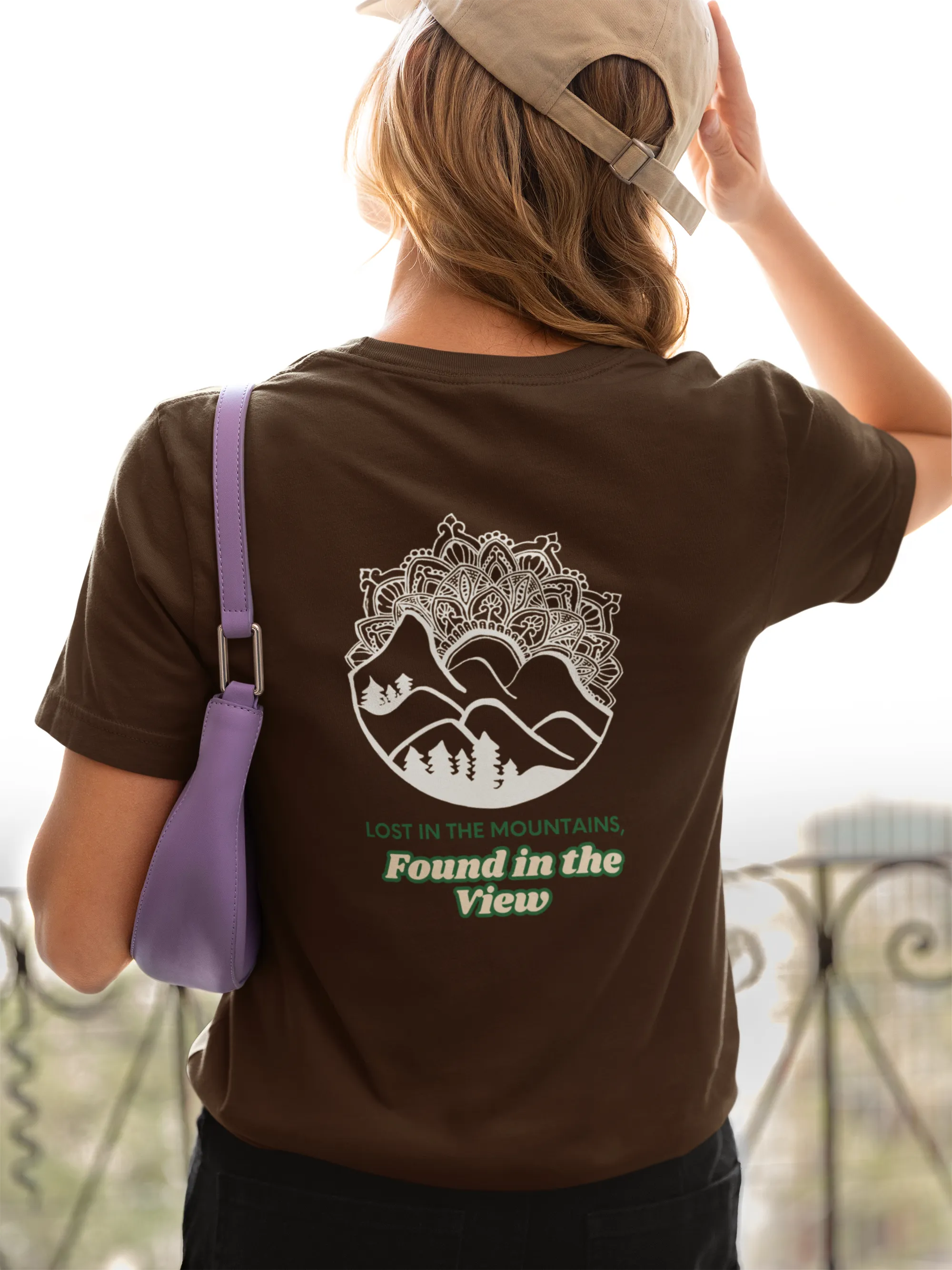 Lost In The Mountains - Unisex Classic T-Shirt - Dark