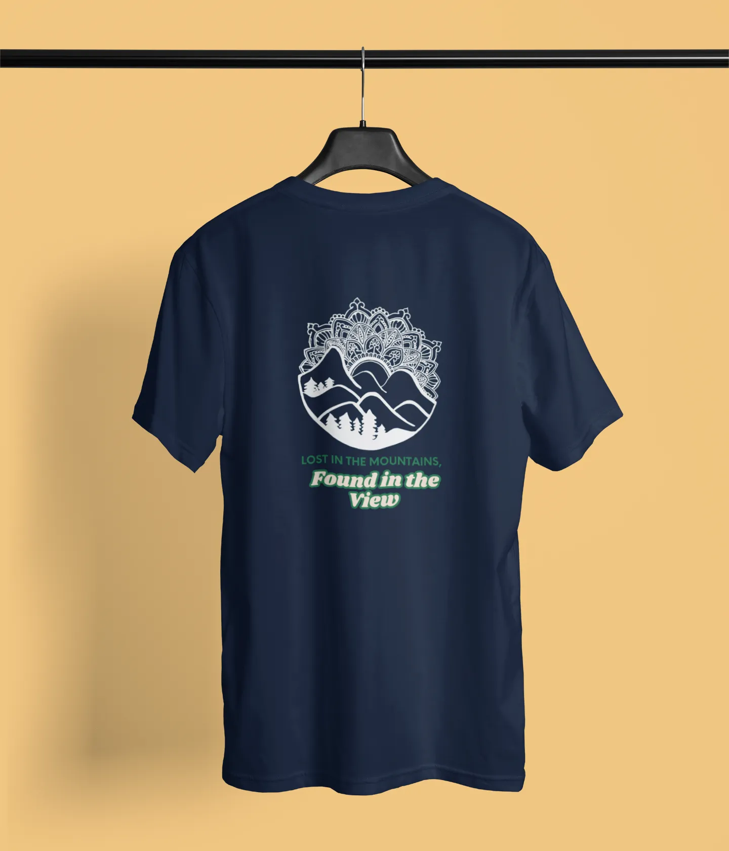 Lost In The Mountains - Unisex Classic T-Shirt - Dark