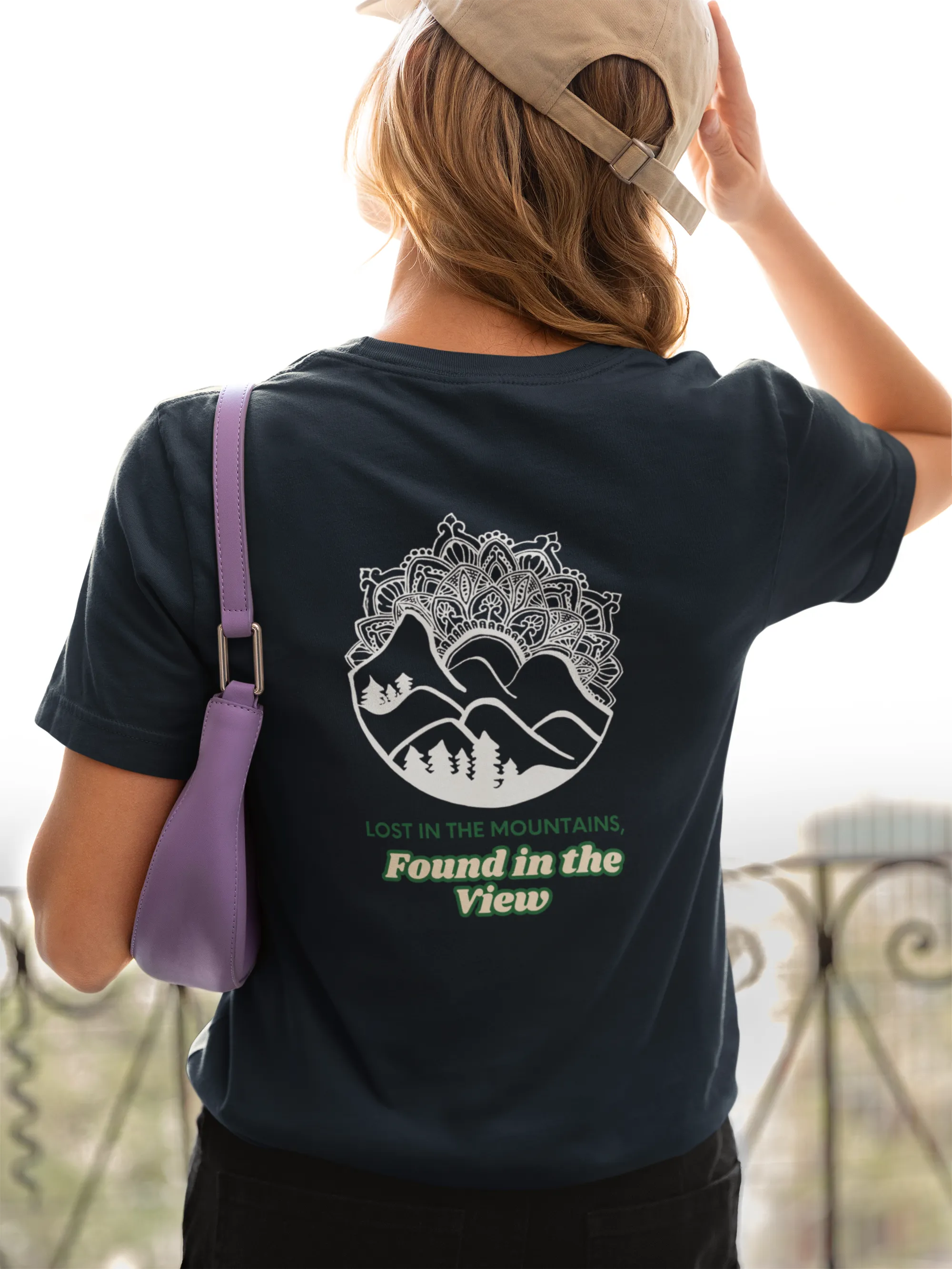 Lost In The Mountains - Unisex Classic T-Shirt - Dark