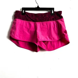 Lululemon Hot Pink Speed Up Shorts Low Rise 2.5&quot;