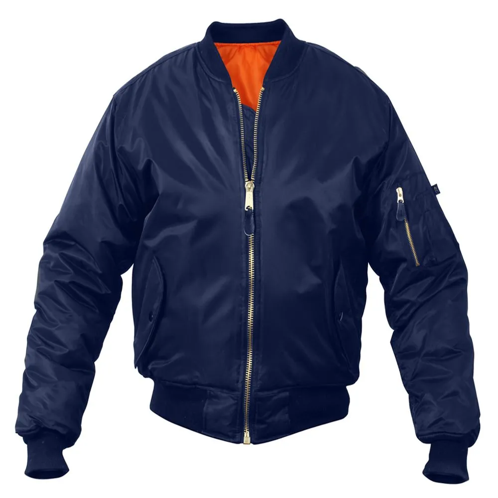 MA-1 Flight Jacket – Navy Blue