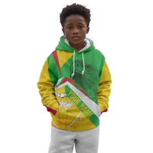 Mali Vulture Eagles Kid Hoodie African Pattern Flag Color TS04