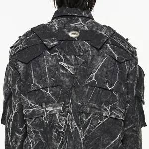 Marble Pattern Jacket