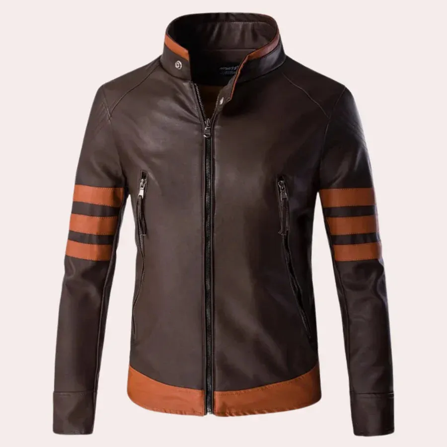 Marcus - stylish classic biker jacket for the modern man