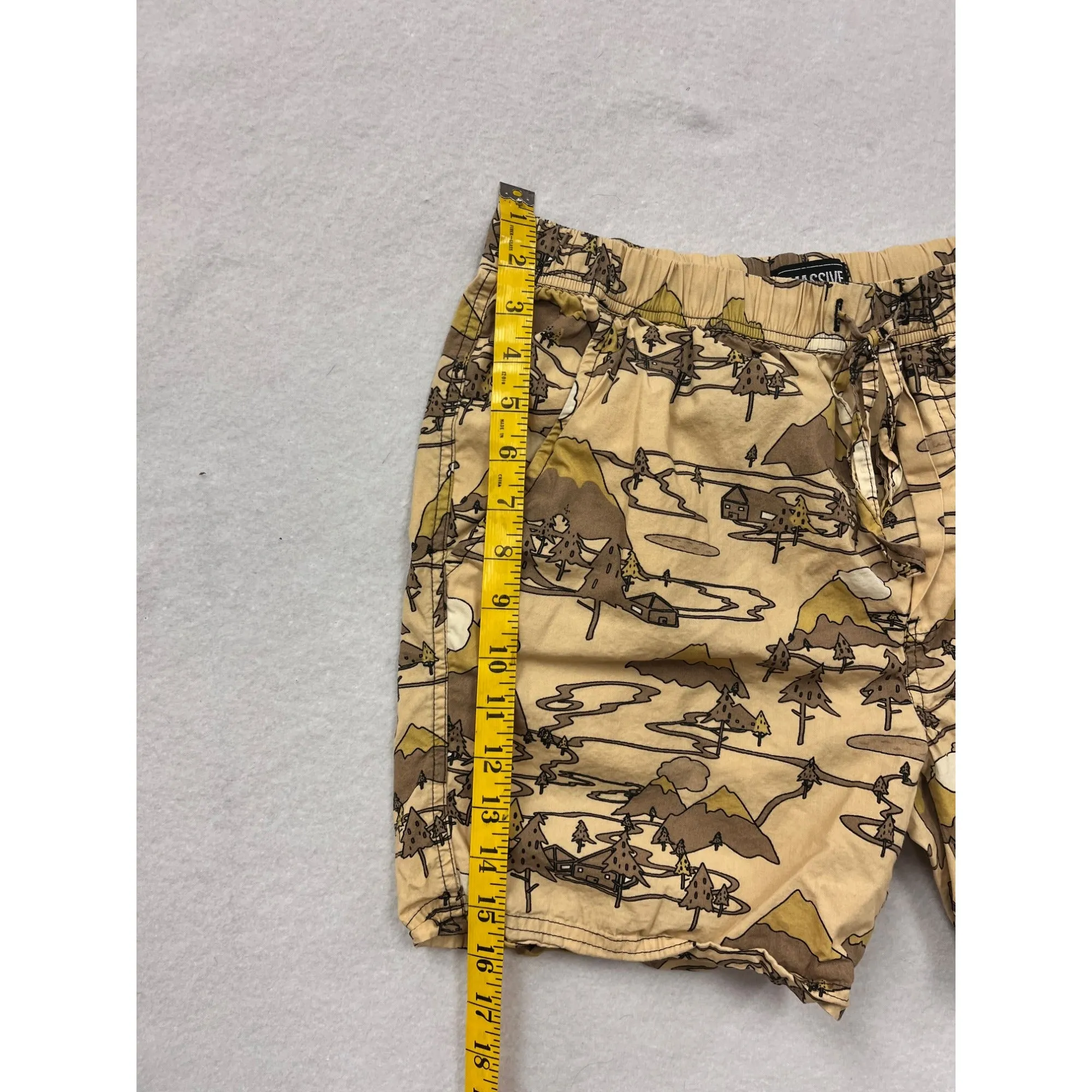 Massive Youth Medium Camouflage Print Shorts 100% Cotton #6066