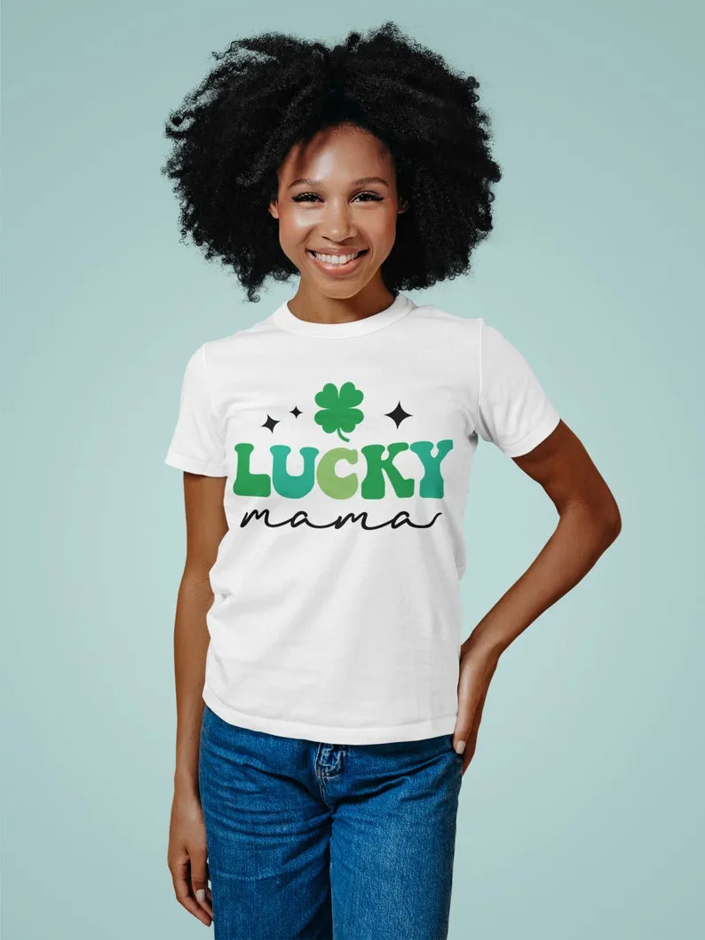 Matching Mama & Mini Lucky T-shirts