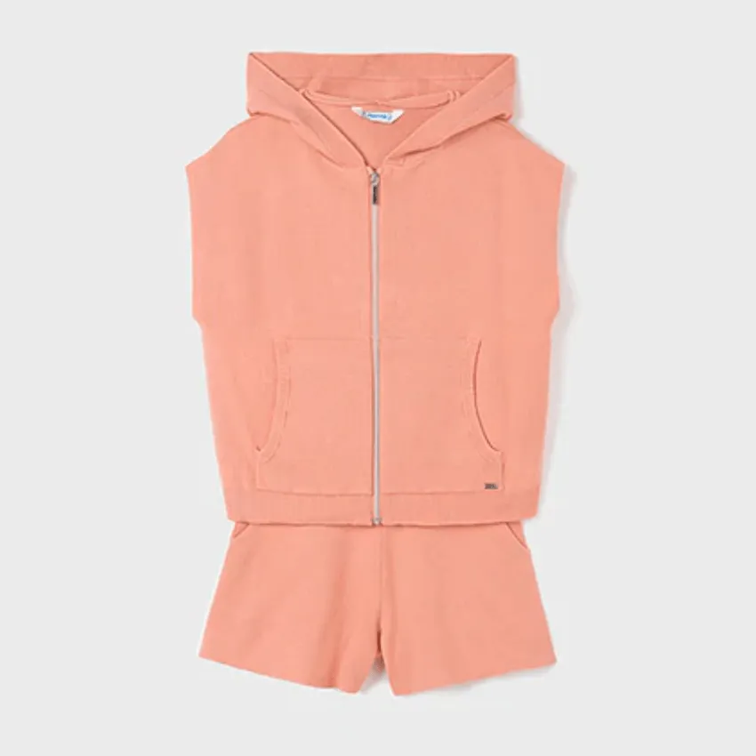Mayoral Dusty Pink Short Tracksuit
