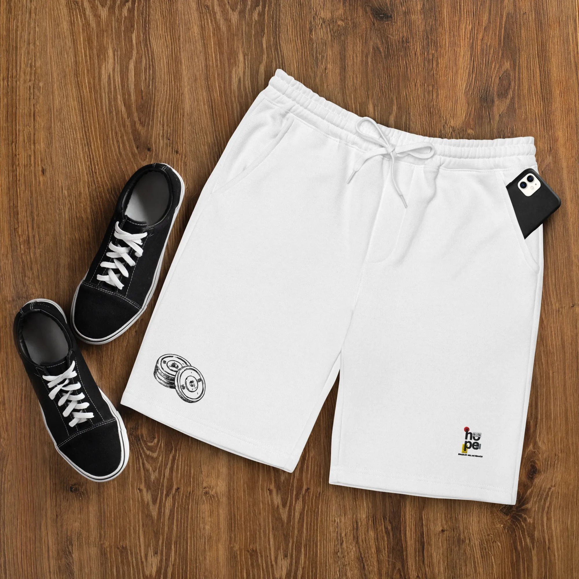Men's Fleece Shorts with Weights - Intensify Your Workout