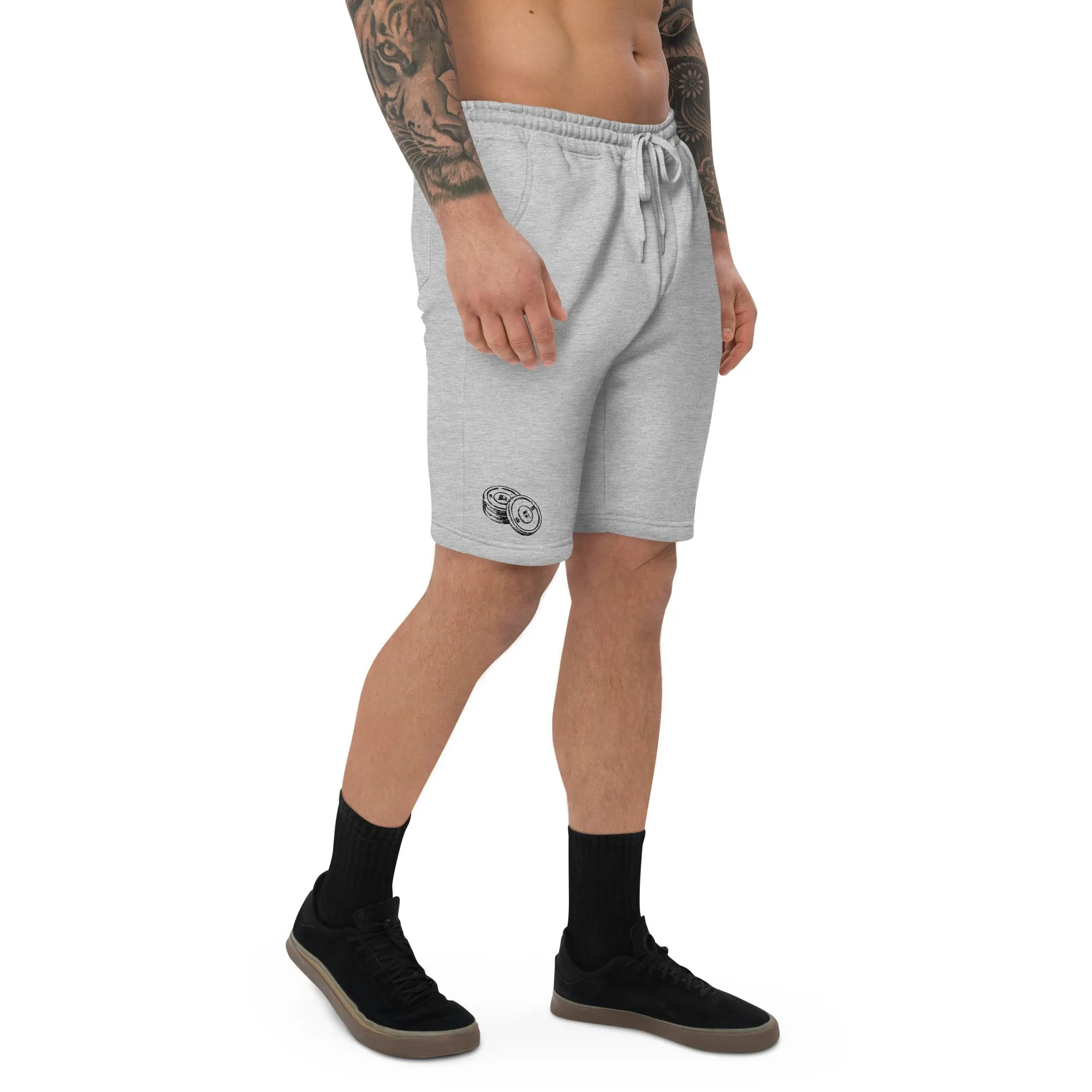 Men's Fleece Shorts with Weights - Intensify Your Workout