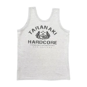 Mens Vintage Singlet - Grey Marle