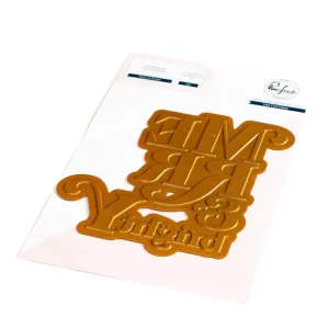 Merry & Bright Hot Foil Plate 175322 by Pinkfresh Studio