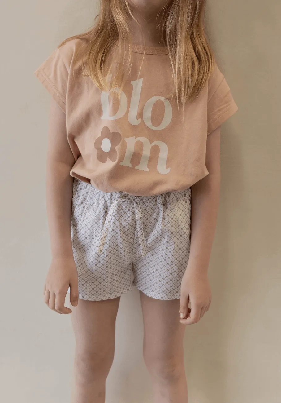 Miann & Co Kids - Elastic Waist Shorts - Geo Print