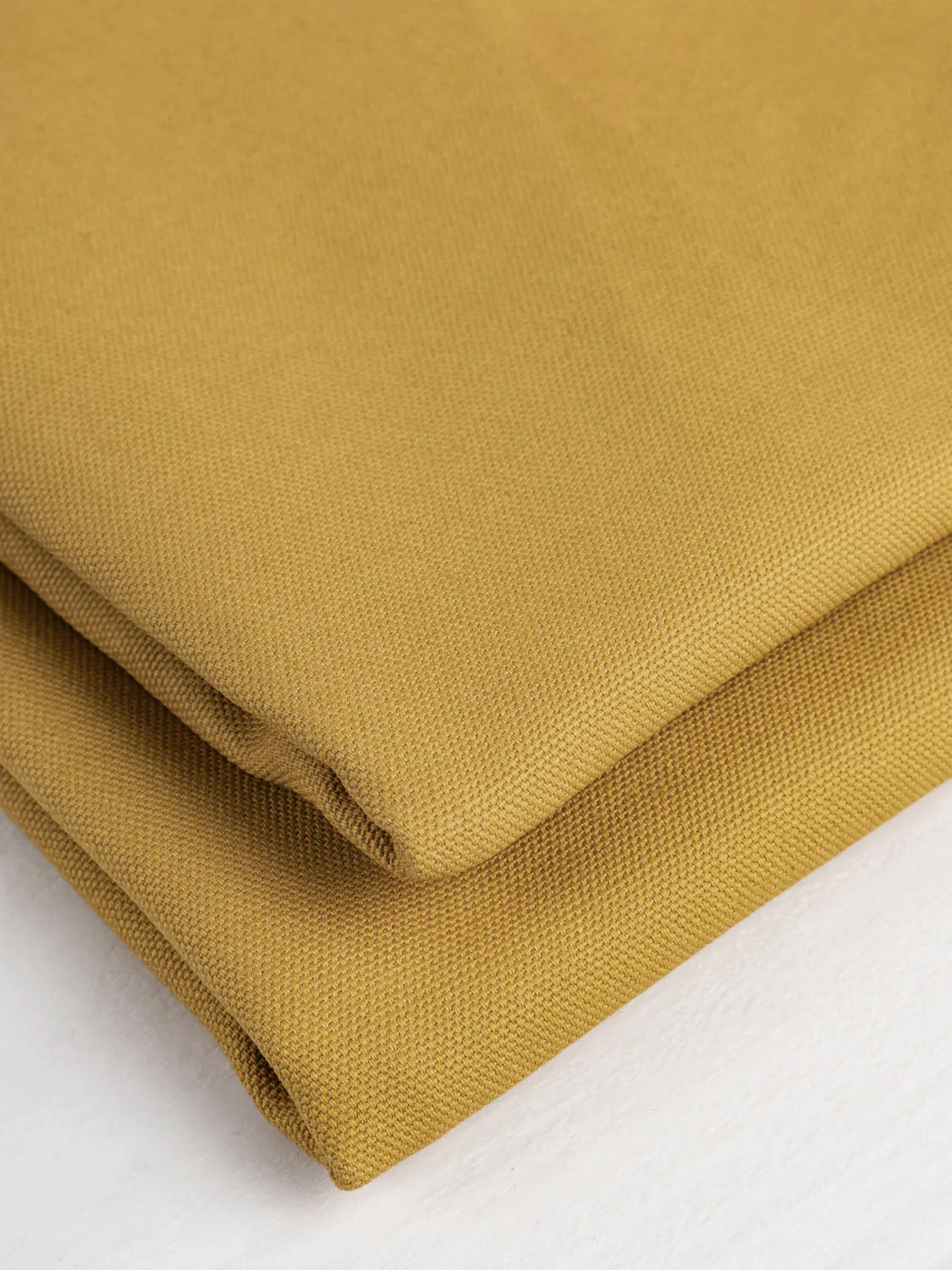 Midweight Core Collection Organic Cotton Canvas - Honey - Swatch