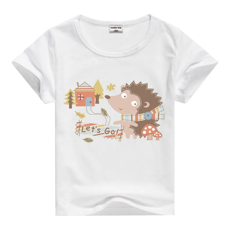 Minions T Shirts Kids Children's Clothing Baby Boy Girl Clothes T Shirt Short Sleeve T-Shirts For Boys Girls Tops Tees T-shirt