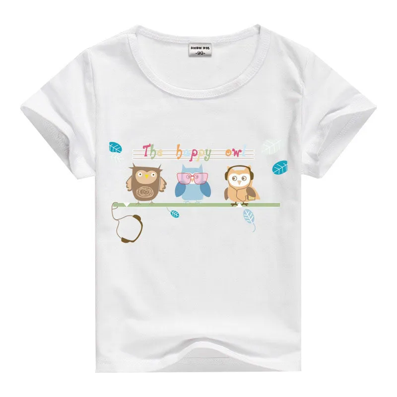 Minions T Shirts Kids Children's Clothing Baby Boy Girl Clothes T Shirt Short Sleeve T-Shirts For Boys Girls Tops Tees T-shirt