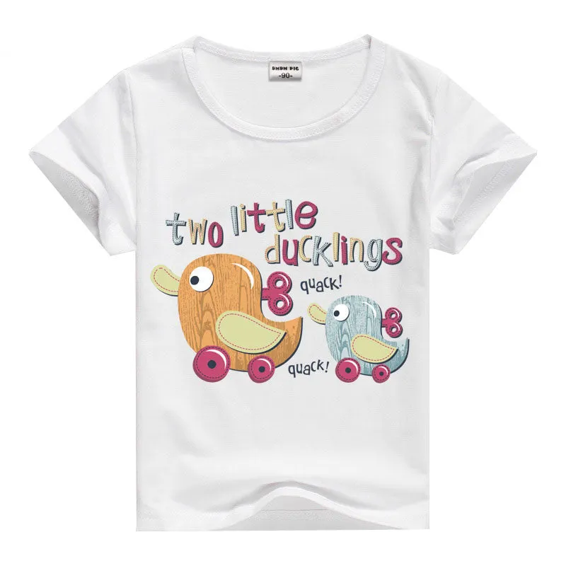 Minions T Shirts Kids Children's Clothing Baby Boy Girl Clothes T Shirt Short Sleeve T-Shirts For Boys Girls Tops Tees T-shirt