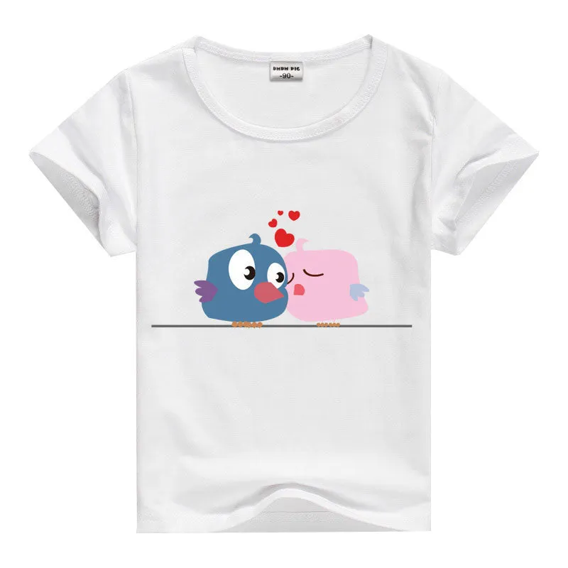 Minions T Shirts Kids Children's Clothing Baby Boy Girl Clothes T Shirt Short Sleeve T-Shirts For Boys Girls Tops Tees T-shirt