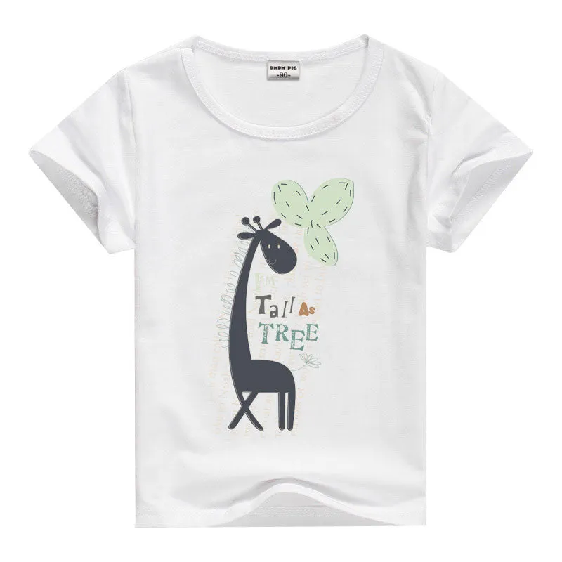 Minions T Shirts Kids Children's Clothing Baby Boy Girl Clothes T Shirt Short Sleeve T-Shirts For Boys Girls Tops Tees T-shirt