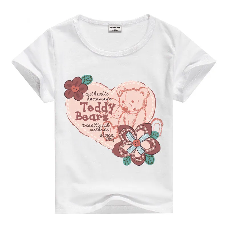 Minions T Shirts Kids Children's Clothing Baby Boy Girl Clothes T Shirt Short Sleeve T-Shirts For Boys Girls Tops Tees T-shirt
