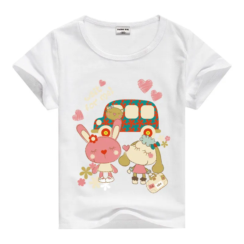 Minions T Shirts Kids Children's Clothing Baby Boy Girl Clothes T Shirt Short Sleeve T-Shirts For Boys Girls Tops Tees T-shirt