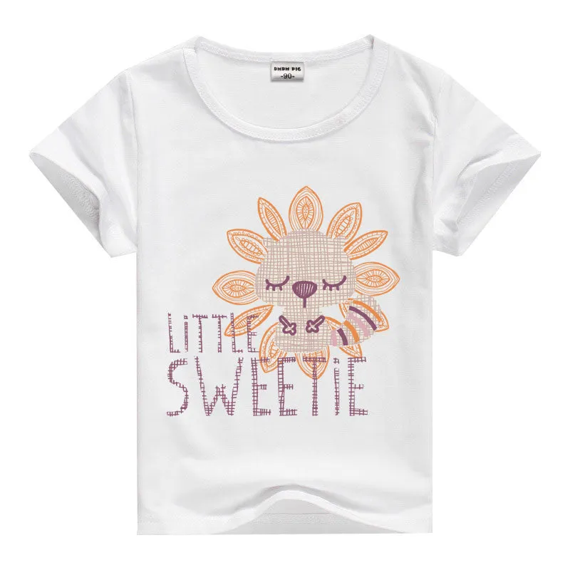 Minions T Shirts Kids Children's Clothing Baby Boy Girl Clothes T Shirt Short Sleeve T-Shirts For Boys Girls Tops Tees T-shirt