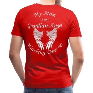 Mom Guardian Angel Men's Premium T-Shirt (CK1460)