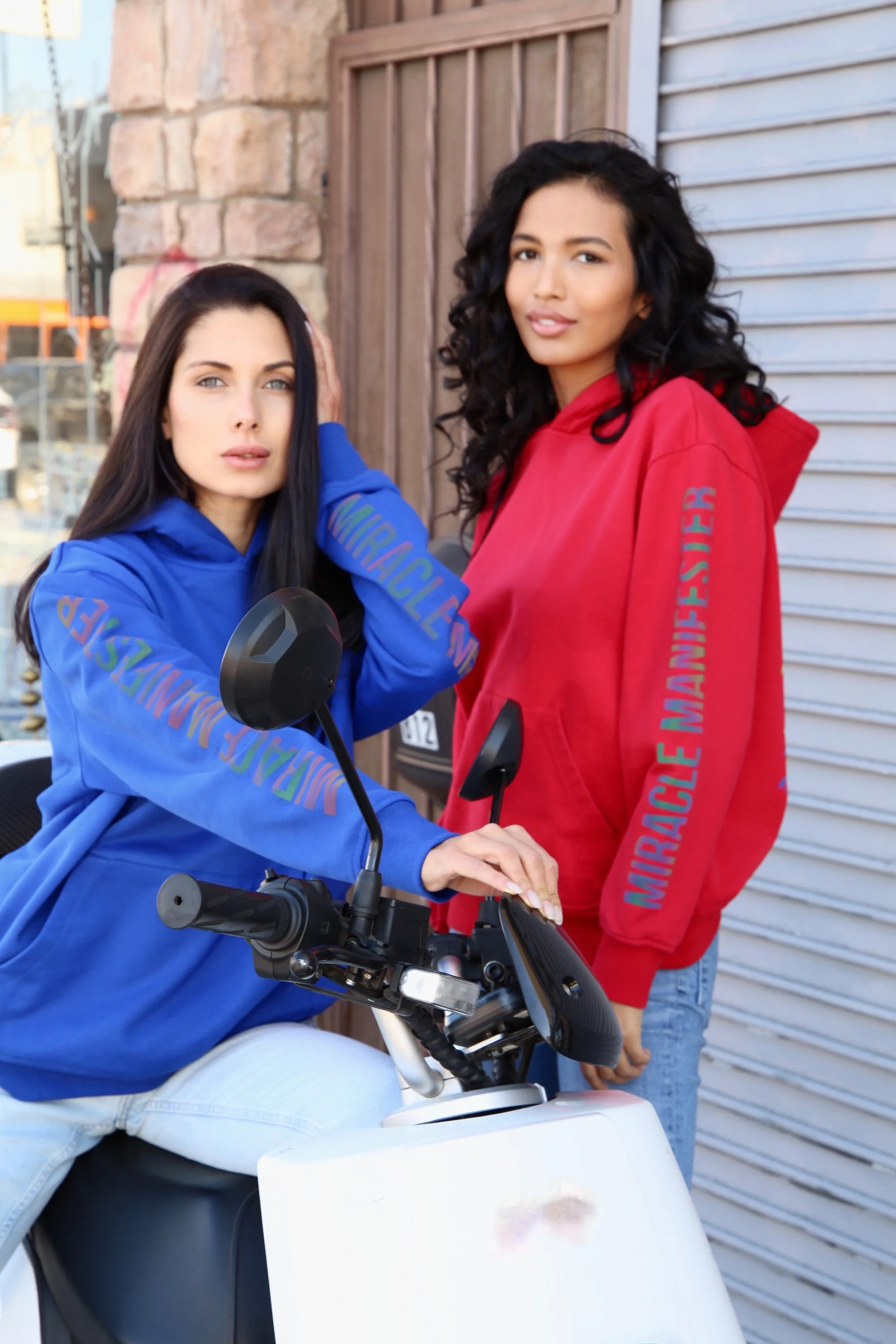 Money Tree Reflective Affirmation Hoodie - Royal Blue